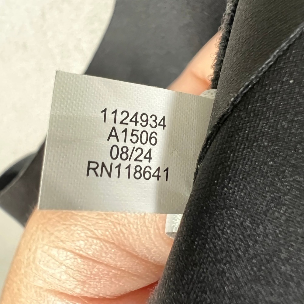 Cacique Totally Smooth Lightly Lined Full Coverage Bra Black 38F - Picture 8 of 10